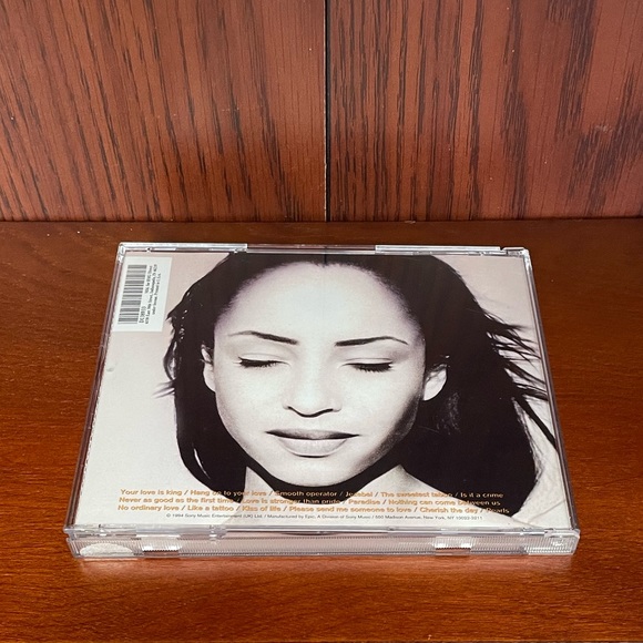 Sade:The English Band released “The Best of Sade”their 1st greatest hits in 1994 - Picture 4 of 5